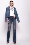 Jeans flare in denim vintage - 3