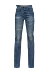 Jeans flare in denim vintage - 1