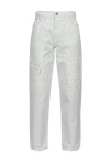 Pantaloni mom-fit con strappi - 1