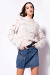 Pullover in mohair stampato - 4