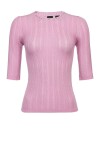 Maglia tricot punto fantasia - 1