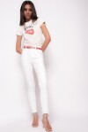 Pantaloni skinny con cintura Love Birds - 3