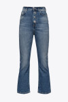 Jeans bootcut mix bottoni - 1