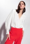 Blusa con bottoncini - 3