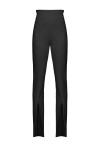 Pantaloni slim-fit con spacco centrale - 1