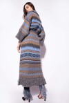 Cardi-coat jacquard misto alpaca - 2