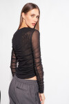 Maglia in tulle stretch - 2