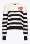 Pullover intarsio cuore - 1