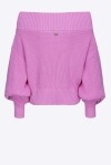 Pullover costa inglese con spalle scoperte - 1