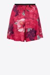 Shorts fluidi stampa hibiscus - 2