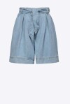 Shorts in denim fluido - 1