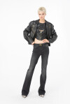 Jeans flare-fit in denim black stretch - 4