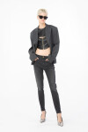 Jeans skinny denim black stretch - 4