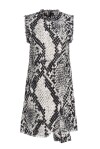 Mini dress snake jacquard - 1