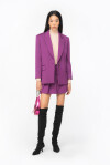 Blazer monopetto flanella misto lana - 4