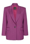 Blazer monopetto flanella misto lana - 1