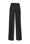 Pantaloni palazzo twill - 1