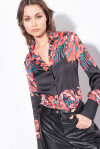 Camicia con stampa tropicale - 3