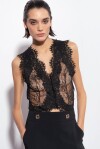 Top gilet in pizzo Valencienne - 4