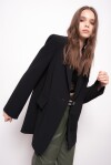 Blazer monopetto in crêpe  stretch - 4