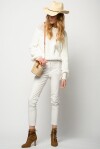 Pantaloni skinny effetto pelle - 3