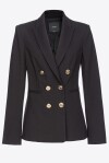 Blazer con bottoni in metallo - 1