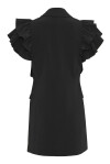 Vest dress with ruffle sleeves - 2