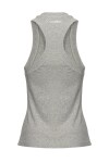 Lurex ribbed armhole tank top - 2