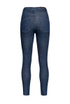 Power stretch skinny jeans with belt - 2