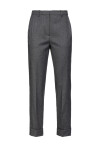 Classic model flannel trousers - 1