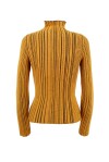 Ribbed volcano neck sweater - 2