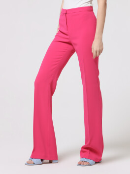 Pantaloni flare stretch