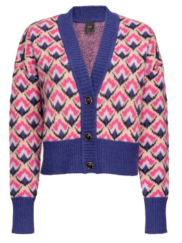 Cardigan stampa fiore liberty