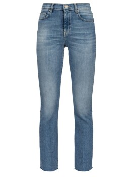 Jeans bootcut alla caviglia