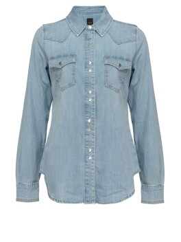 Camicia in denim twill leggero