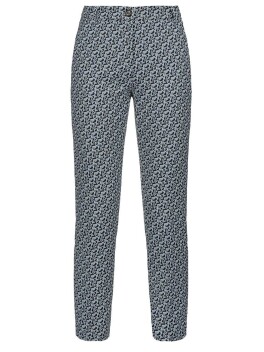 Pantaloni jacquard monogram stretch