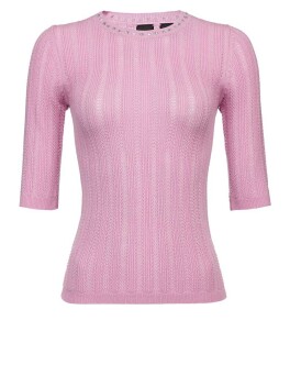 Maglia tricot punto fantasia