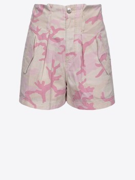 Shorts cargo camouflage