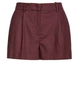 Shorts flanella Principe di Galles