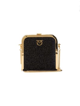 Mini bag con strass