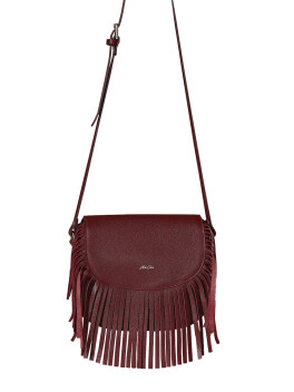 Tolfa model bag with fringes